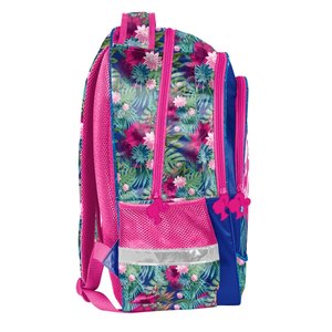 Iskolai hátizsák Barbie, virágok-5